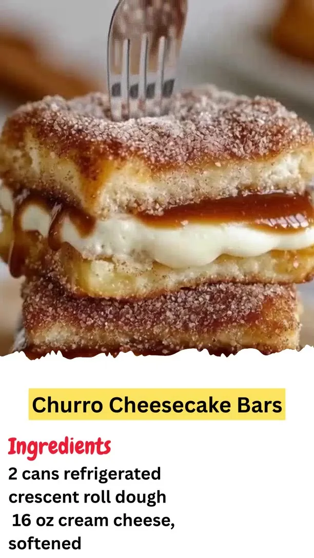 Churro Cheesecake Bars