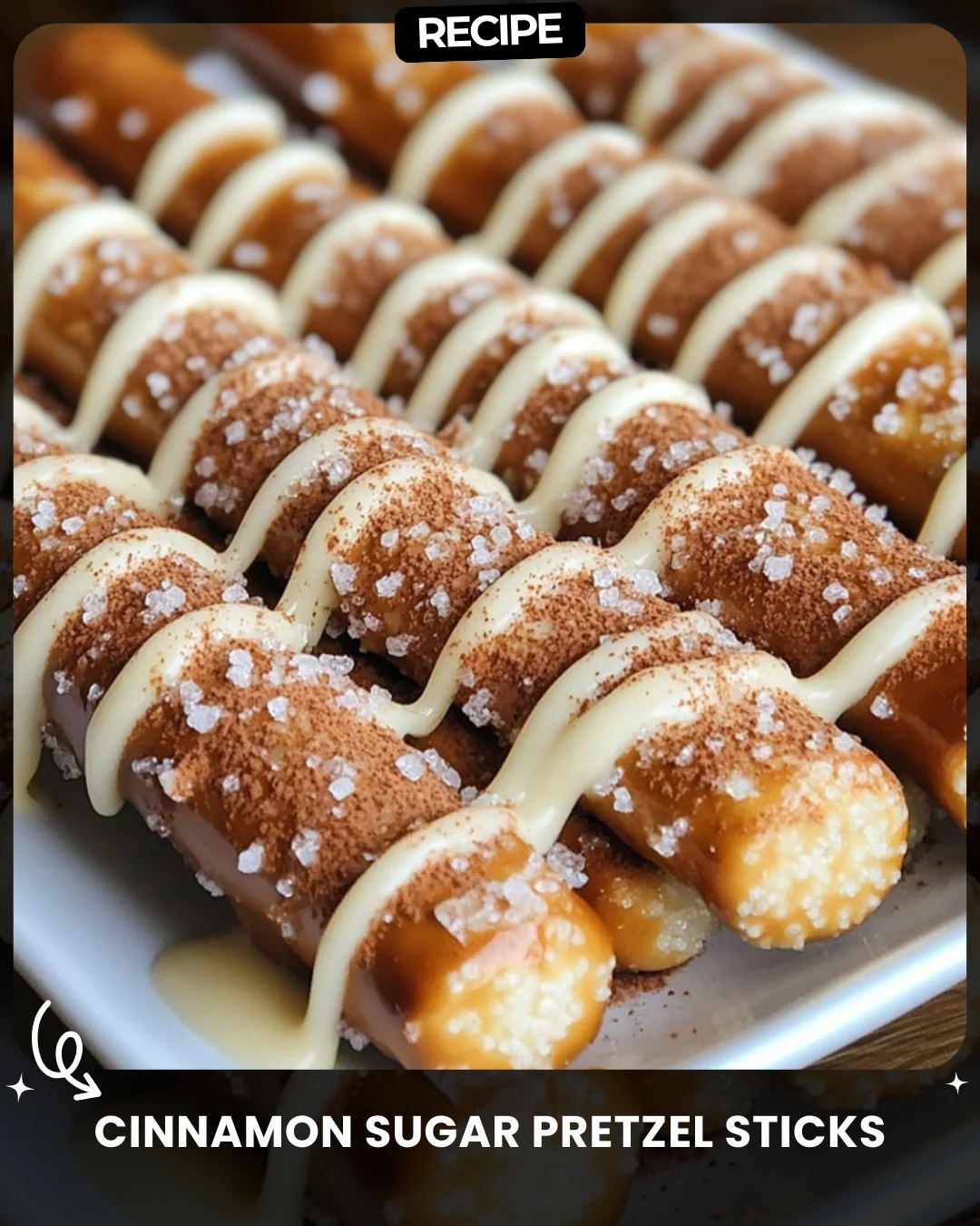 Cinnamon Sugar Pretzel Sticks