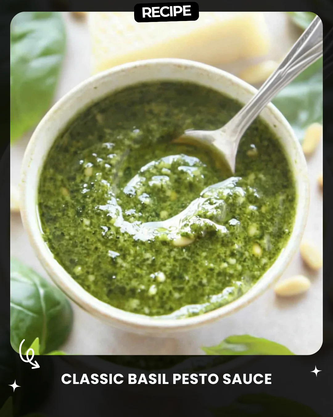 Classic Basil Pesto Sauce