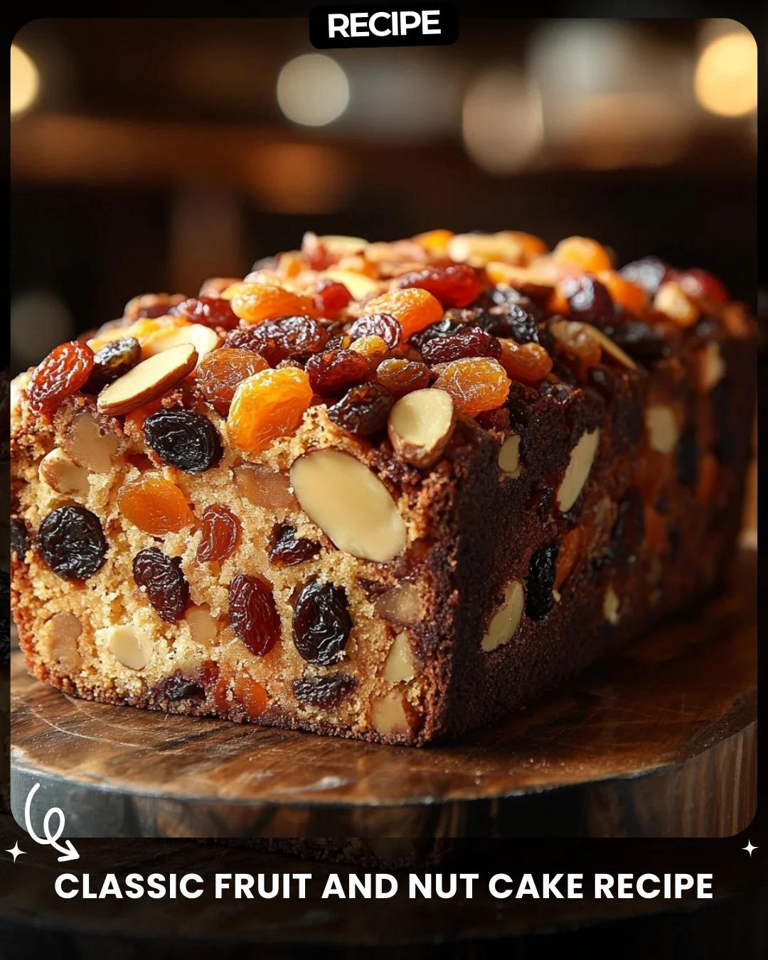 Classic Fruit and Nut Cake Recipe