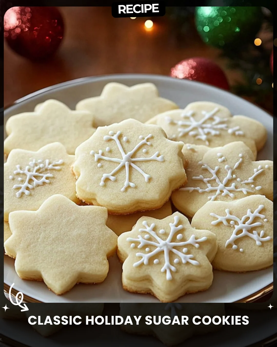 Classic Holiday Sugar Cookies