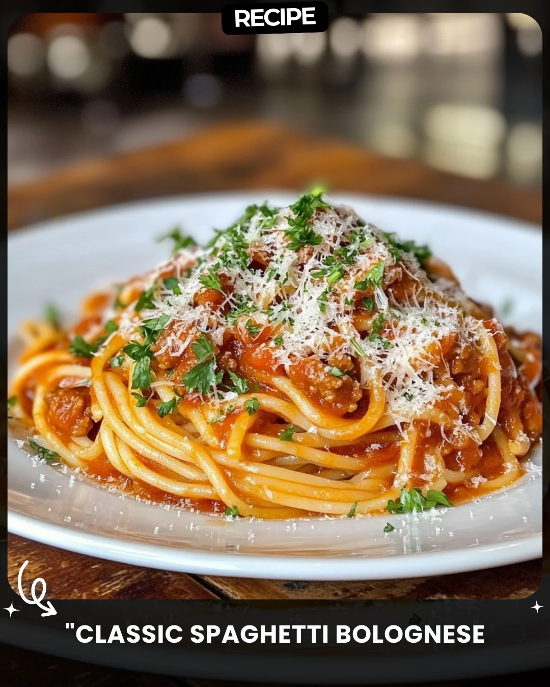 “Classic Spaghetti Bolognese