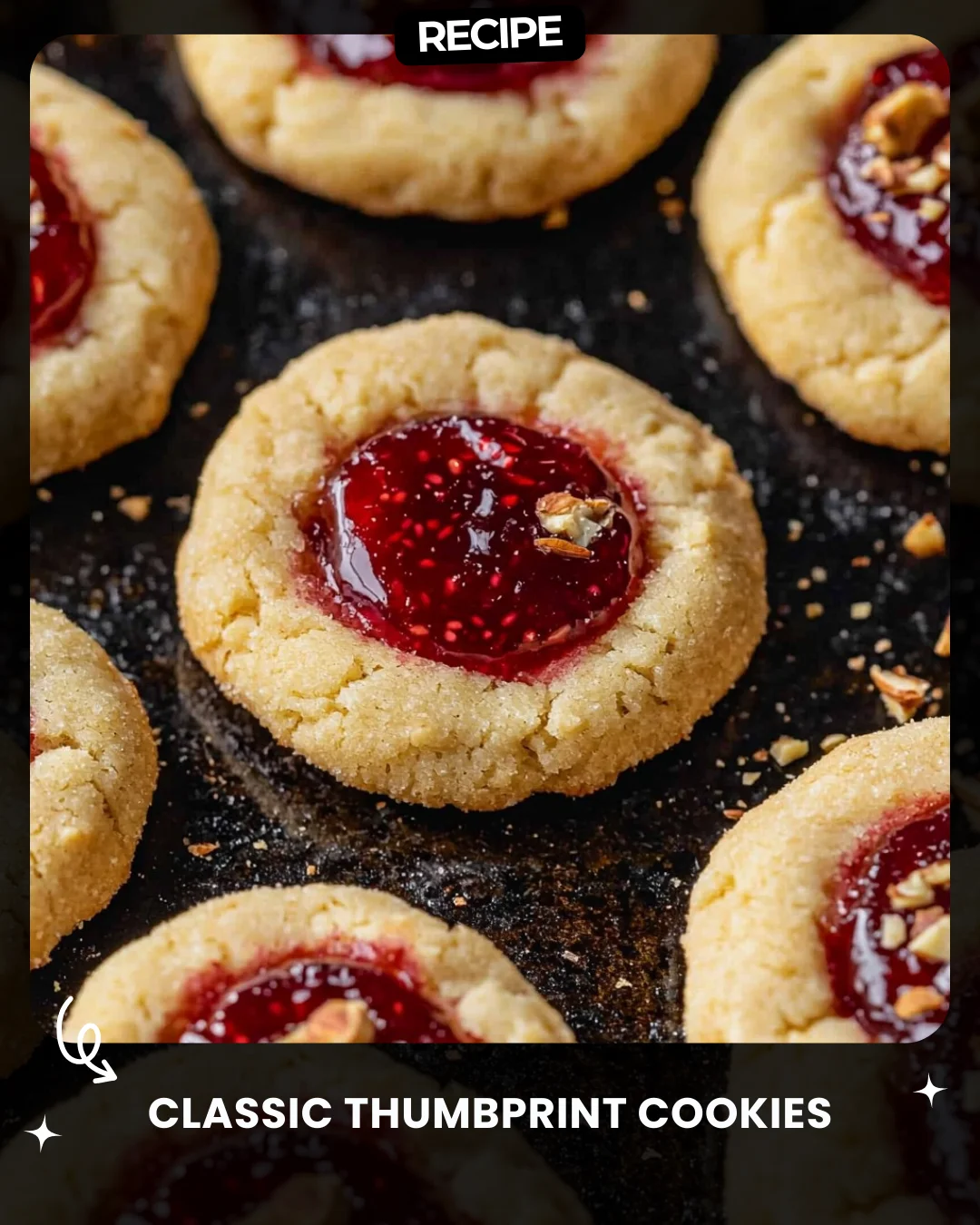 Classic Thumbprint Cookies