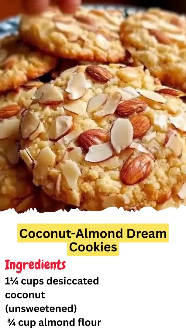 Coconut-Almond Dream Cookies