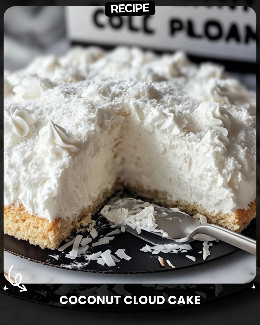 Coconut Cloud Cake