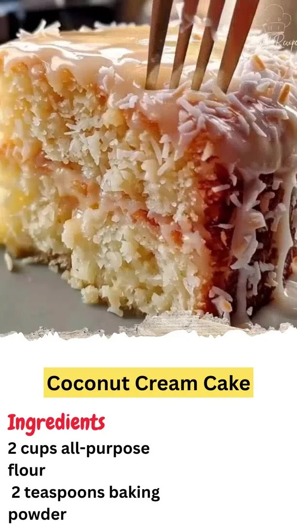 Coconut Cream Cake