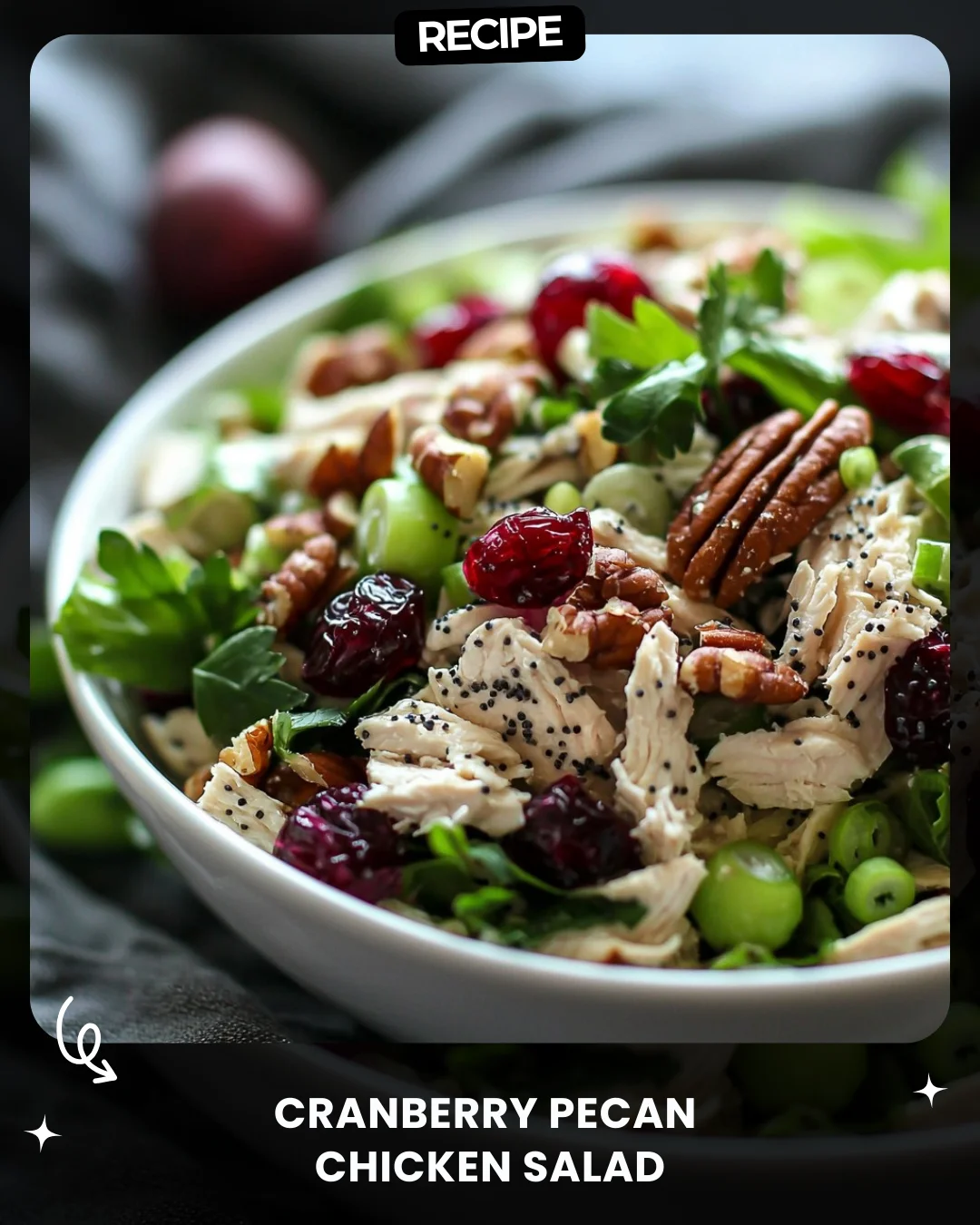 Cranberry Pecan Chicken Salad