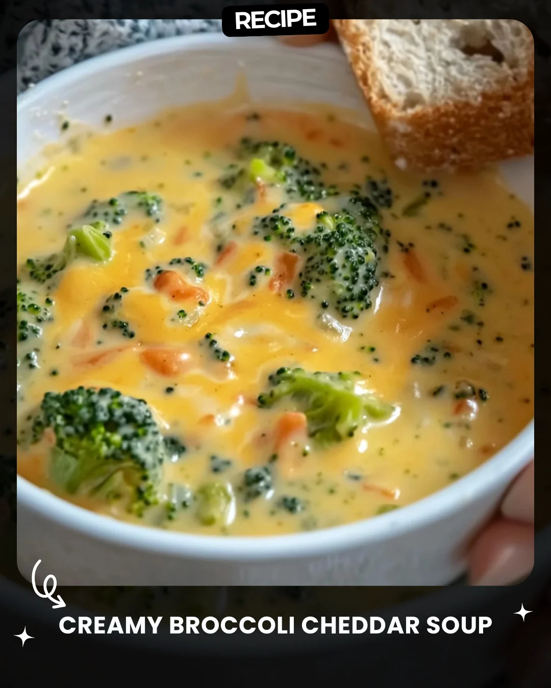 Creamy Broccoli Cheddar Soup
