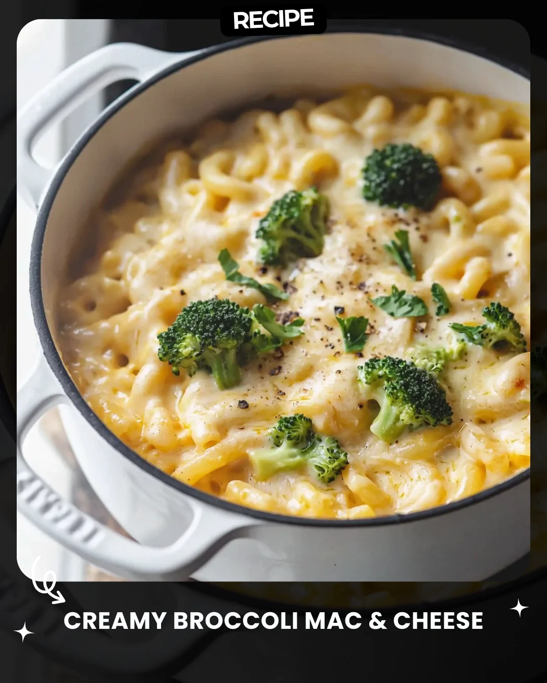 Creamy Broccoli Mac & Cheese