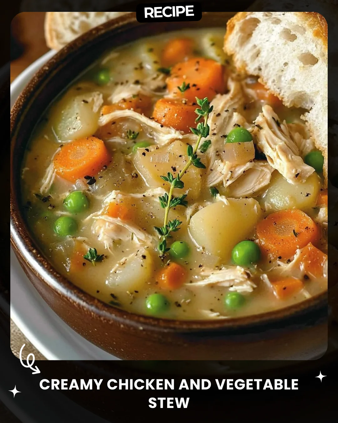 Creamy Chicken and Vegetable Stew