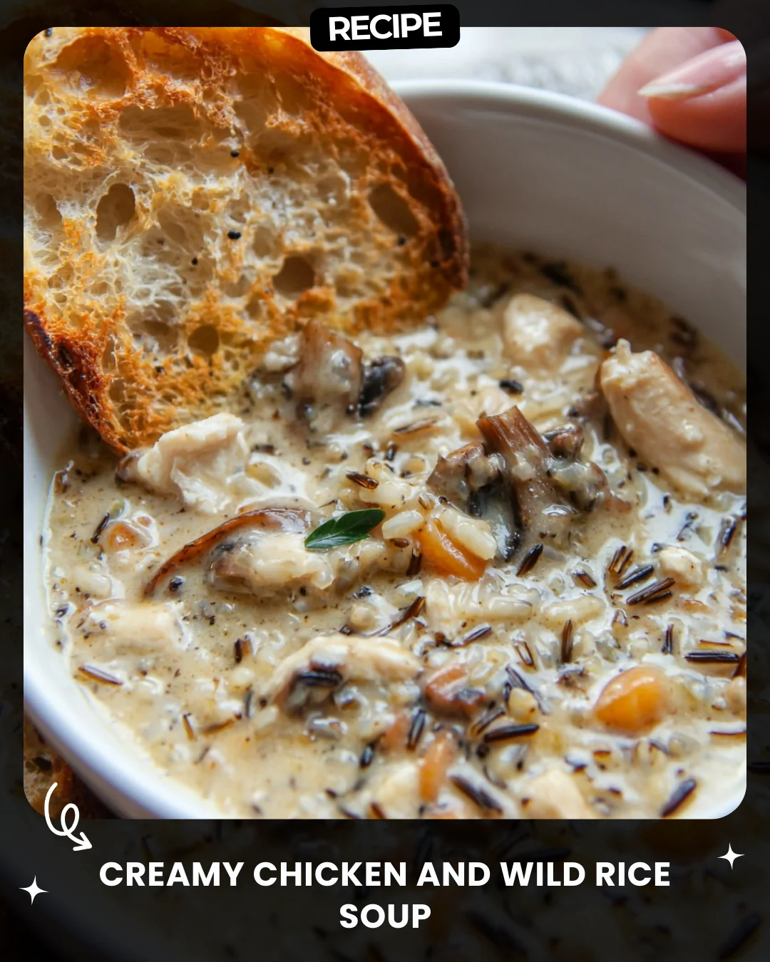 Creamy Chicken and Wild Rice Soup