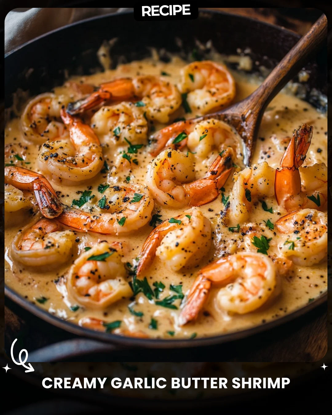 Creamy Garlic Butter Shrimp