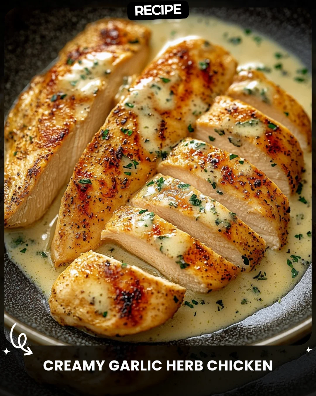 Creamy Garlic Herb Chicken