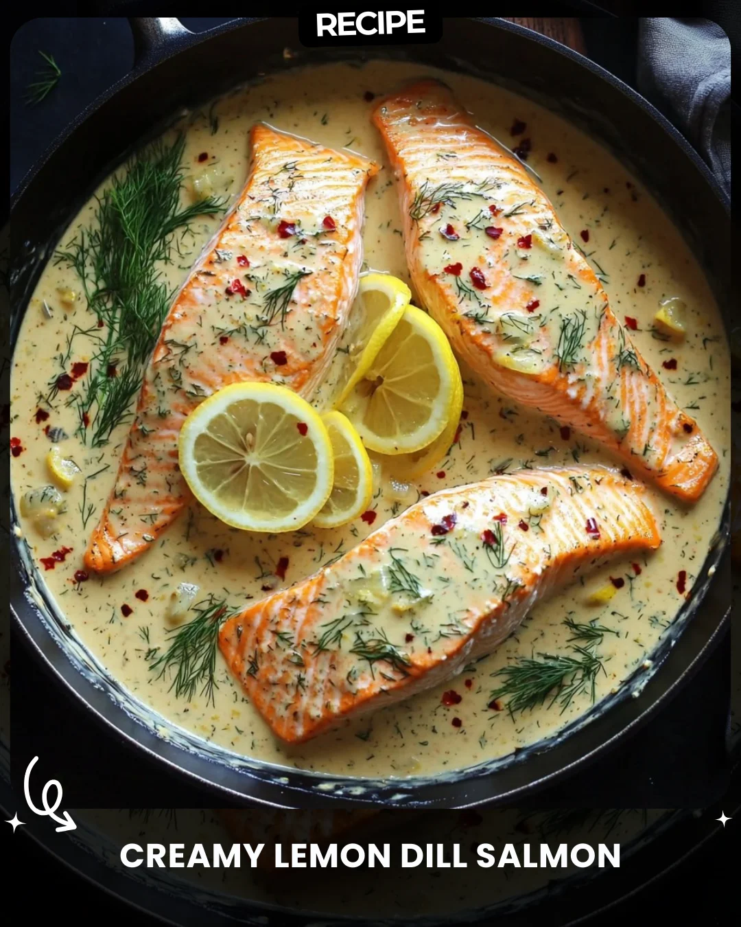 Creamy Lemon Dill Salmon