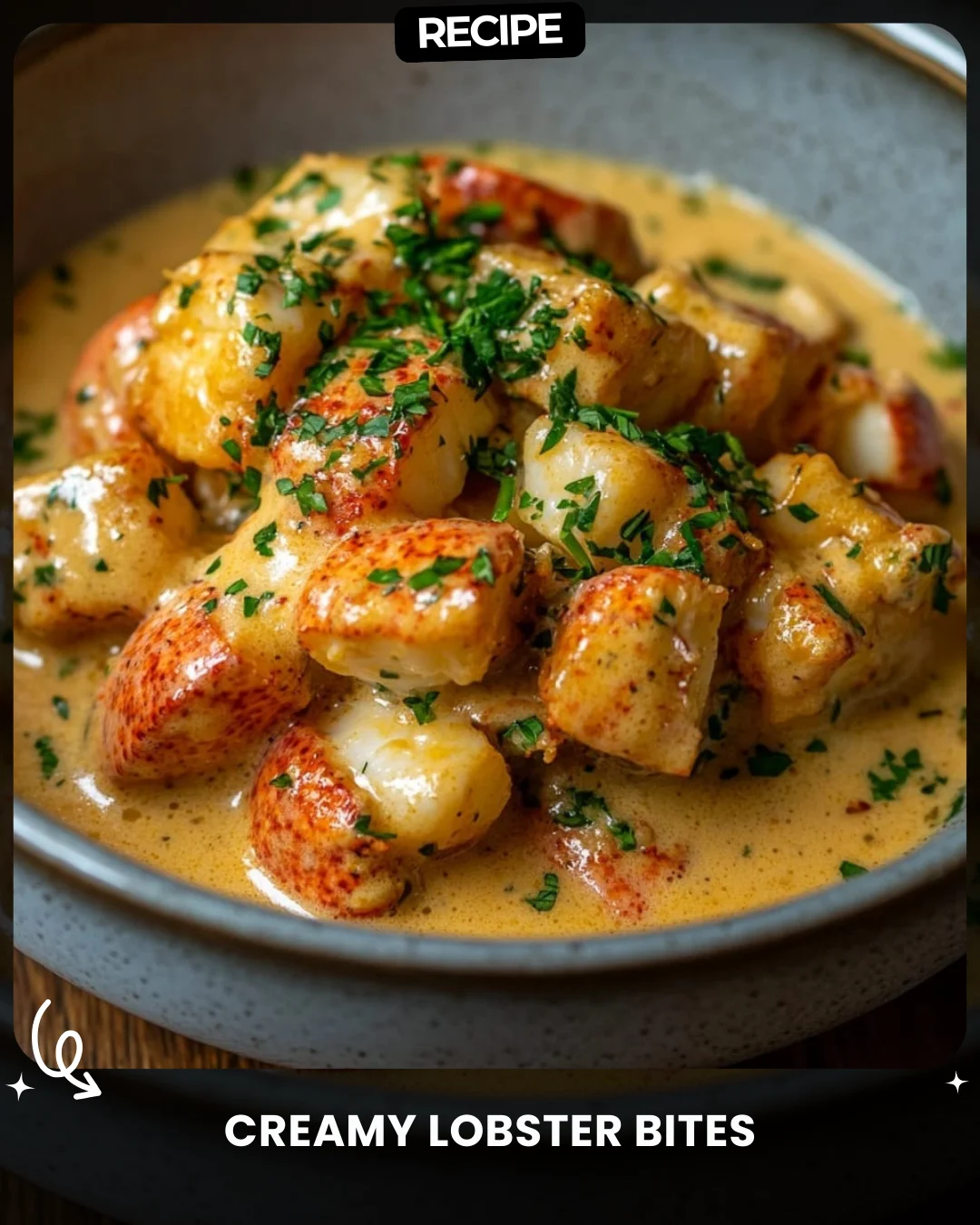 Creamy Lobster Bites