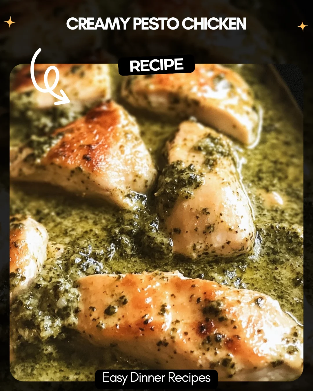 Creamy Pesto Chicken