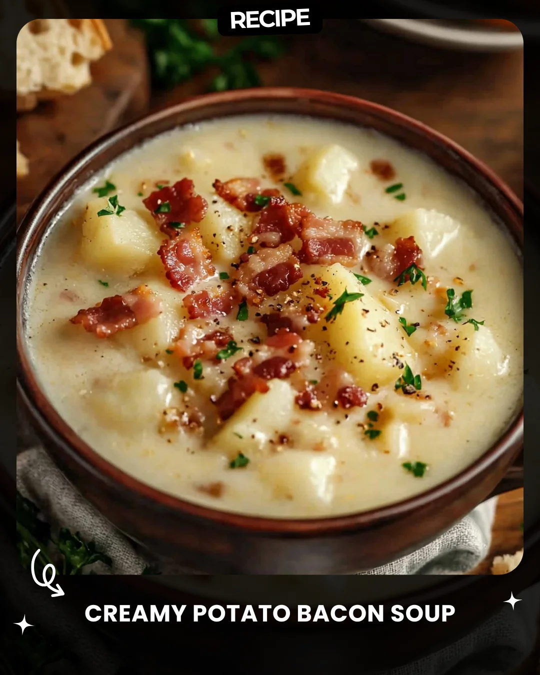 Creamy Potato Bacon Soup