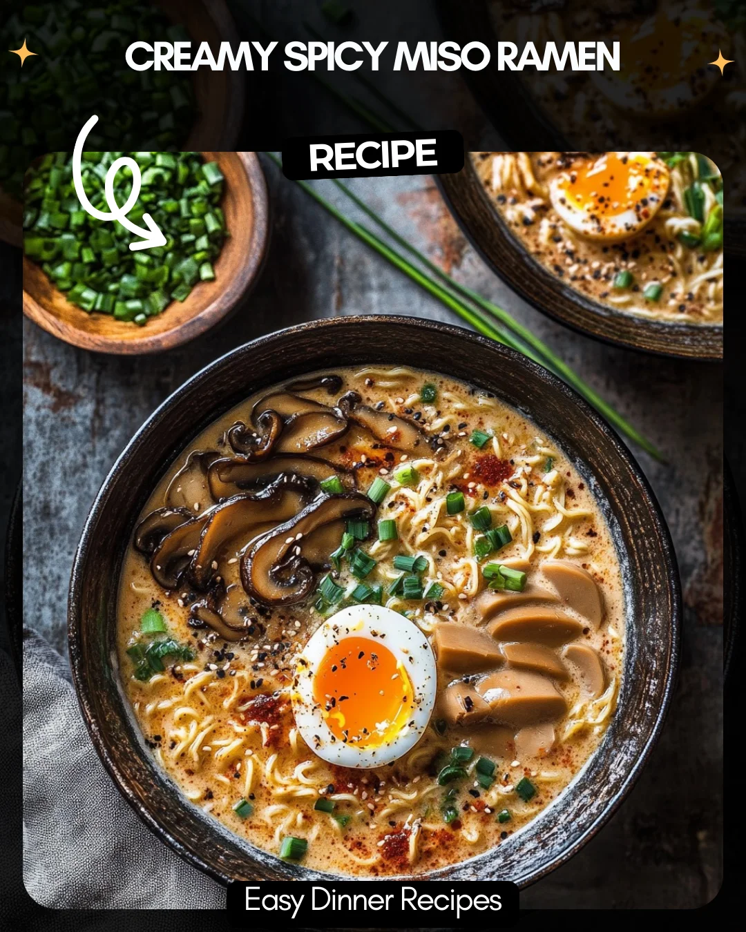 Creamy Spicy Miso Ramen