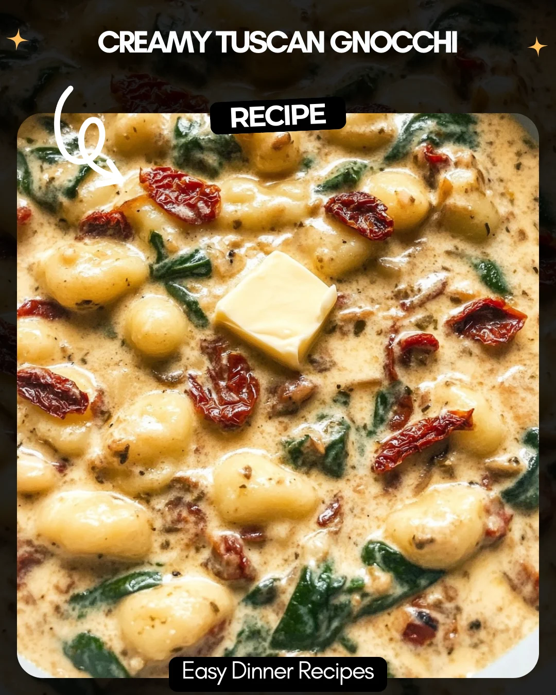 Creamy Tuscan Gnocchi