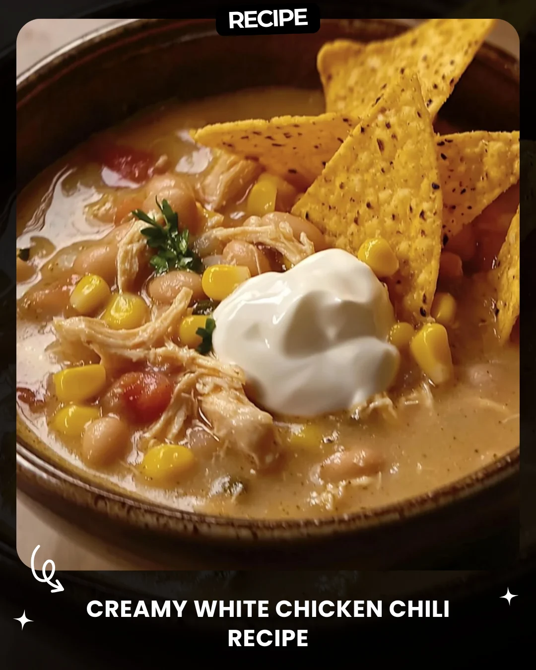 Creamy White Chicken Chili Recipe