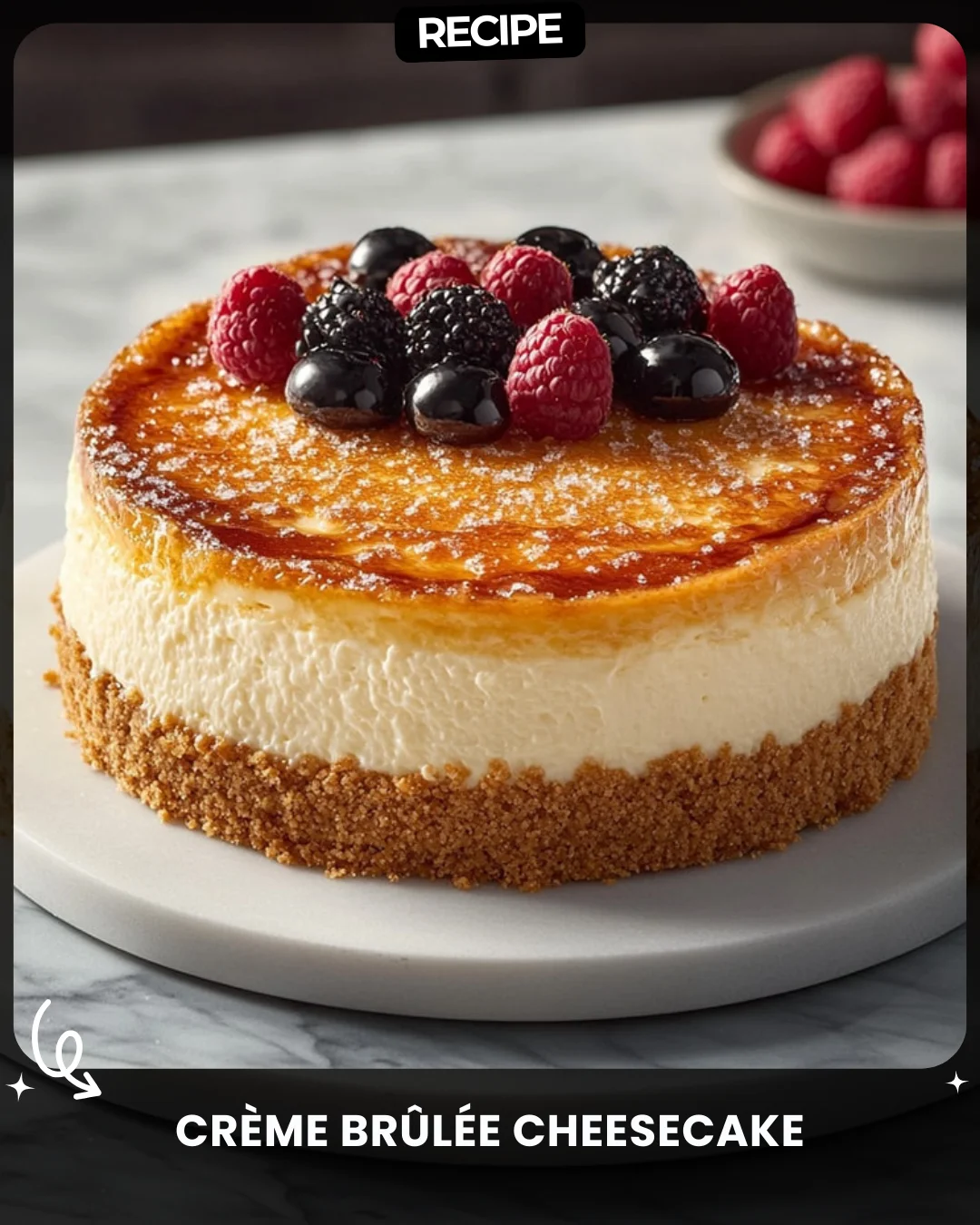 Crème Brûlée Cheesecake