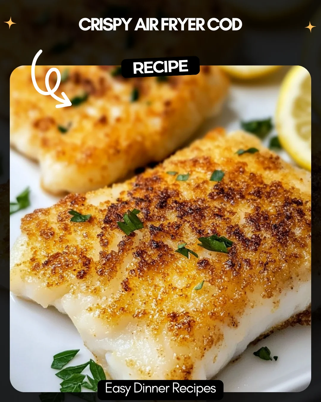 Crispy Air Fryer Cod