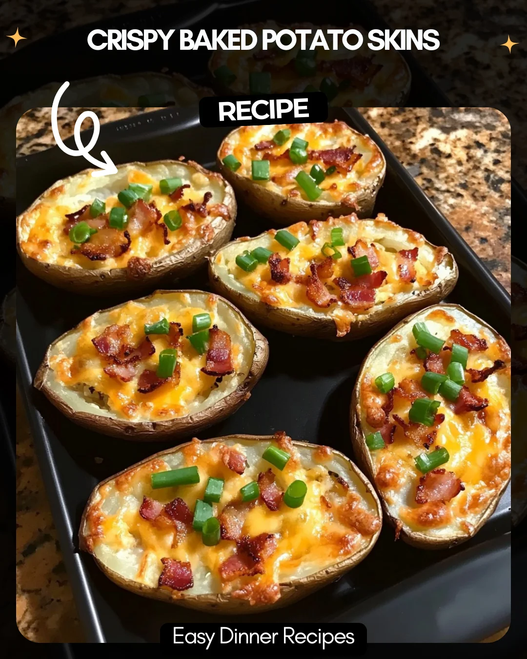 Crispy Baked Potato Skins