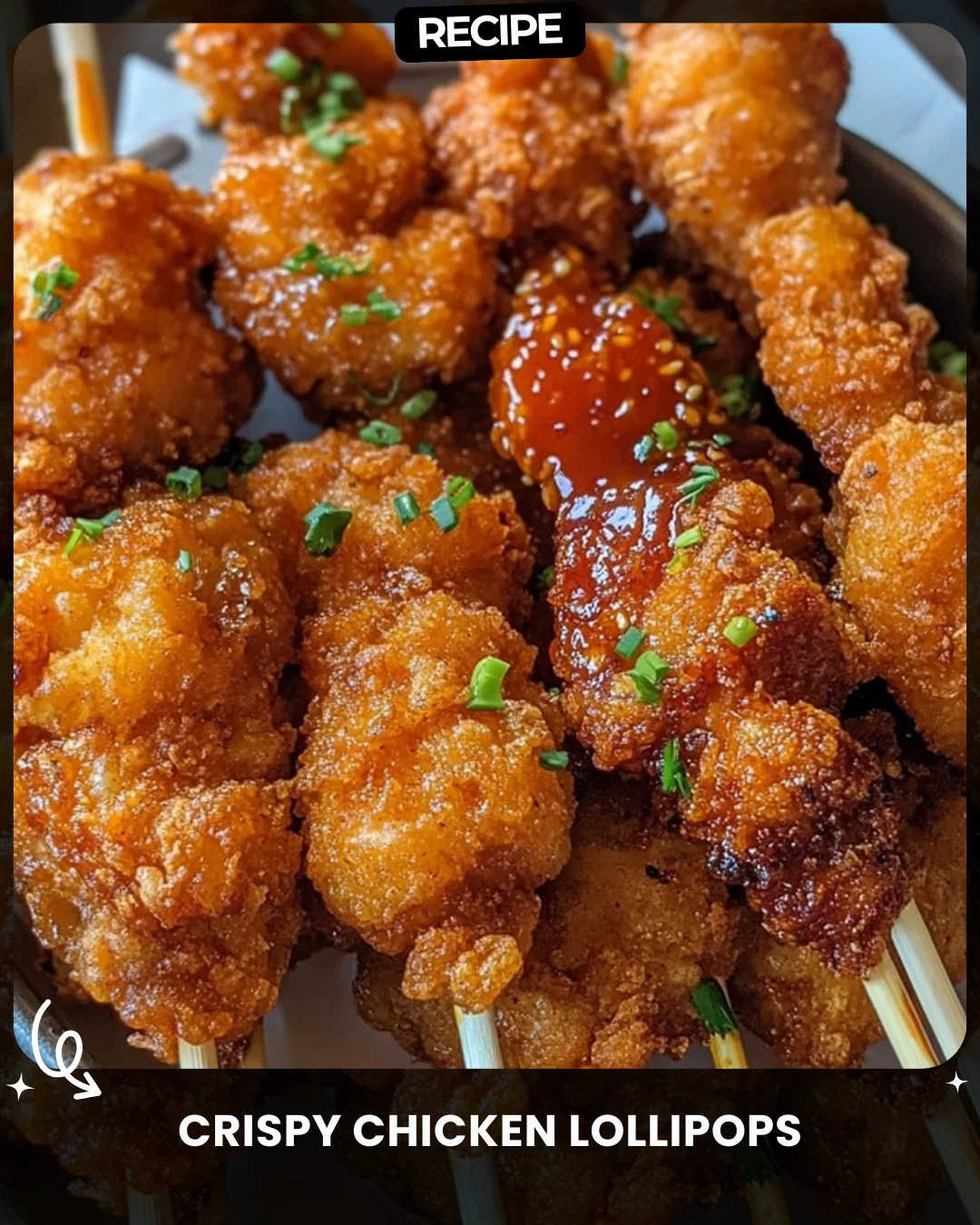 Crispy Chicken Lollipops