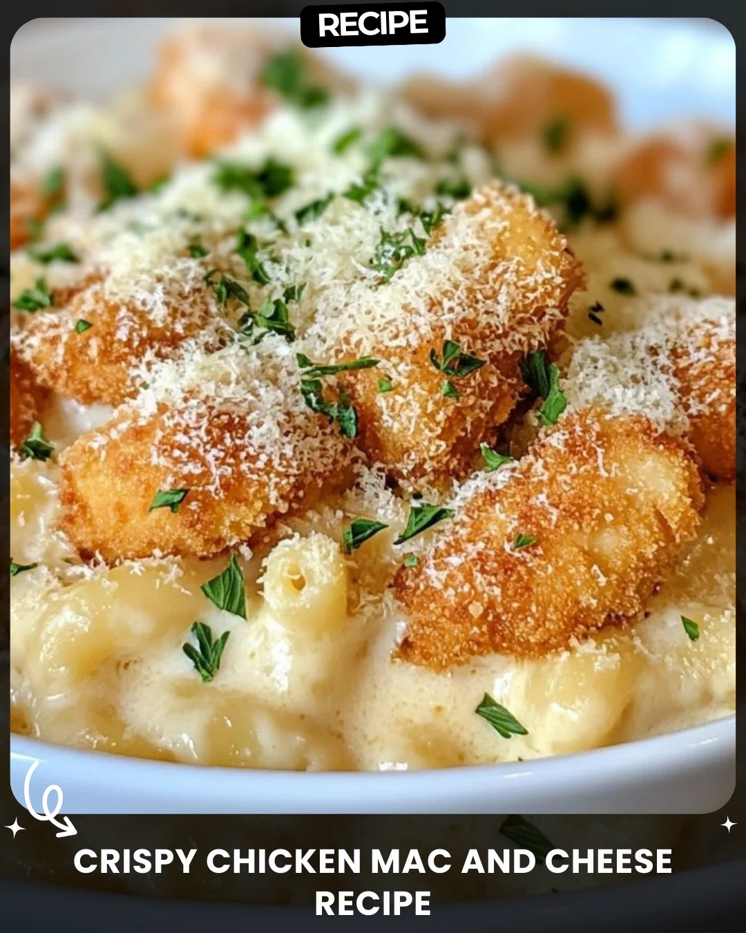 Crispy Chicken Mac and Cheese Recipe