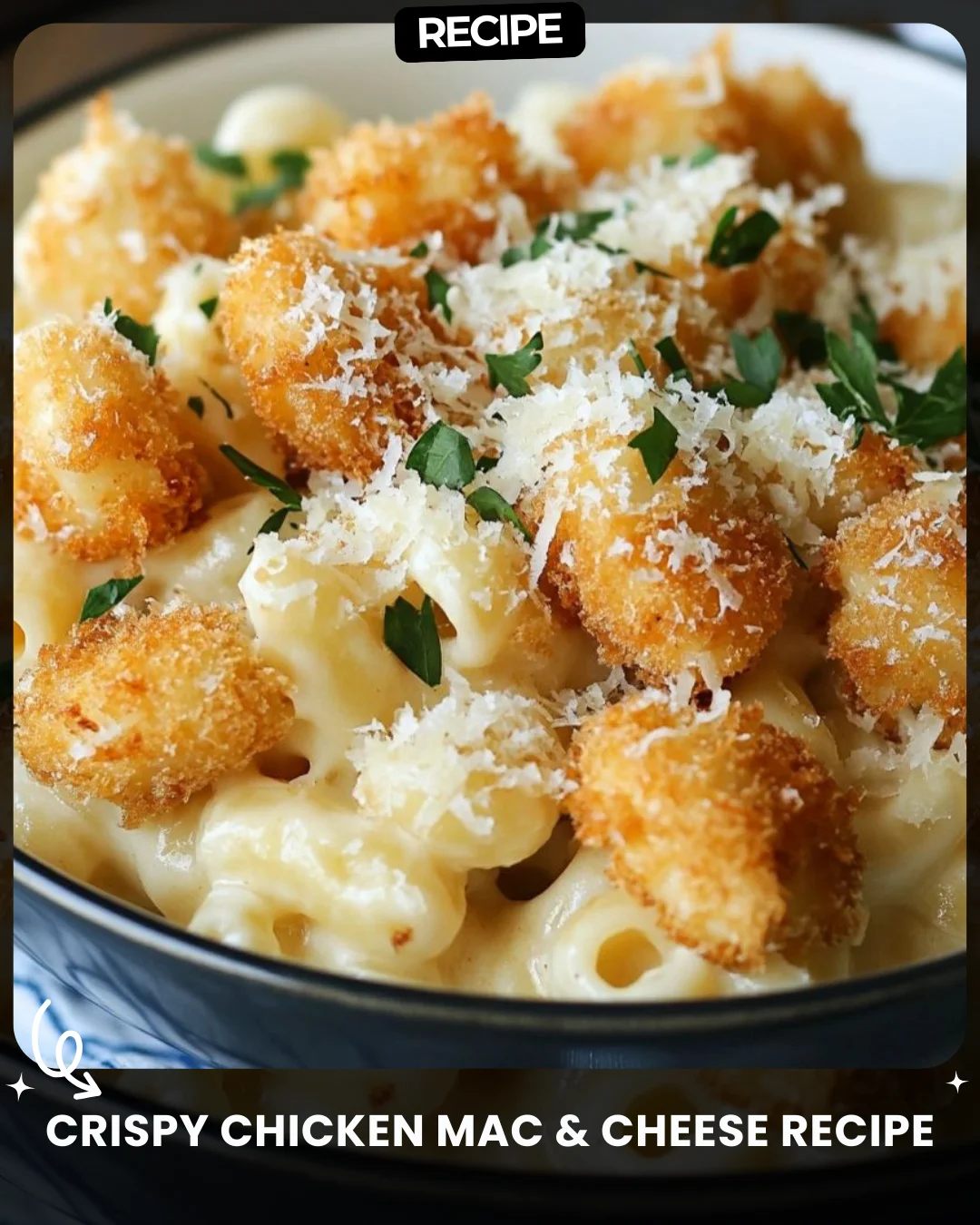 Crispy Chicken Mac & Cheese Recipe