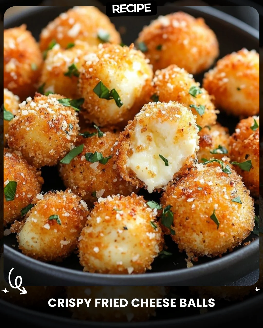 Crispy Fried Cheese Balls