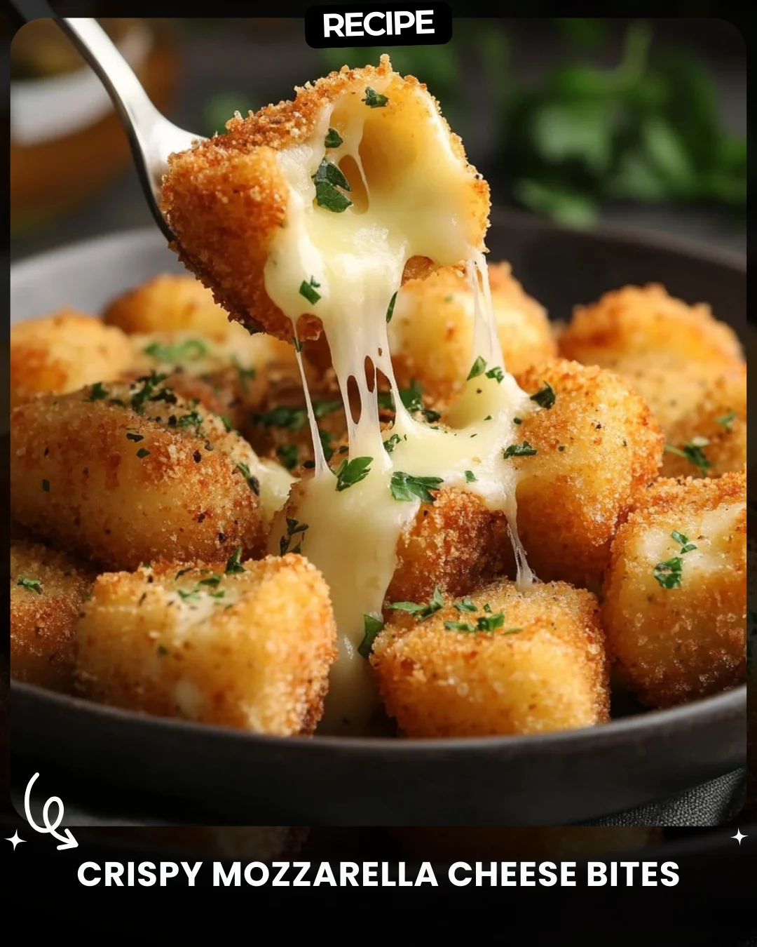 Crispy Mozzarella Cheese Bites