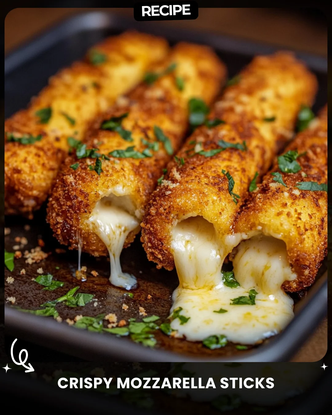 Crispy Mozzarella Sticks