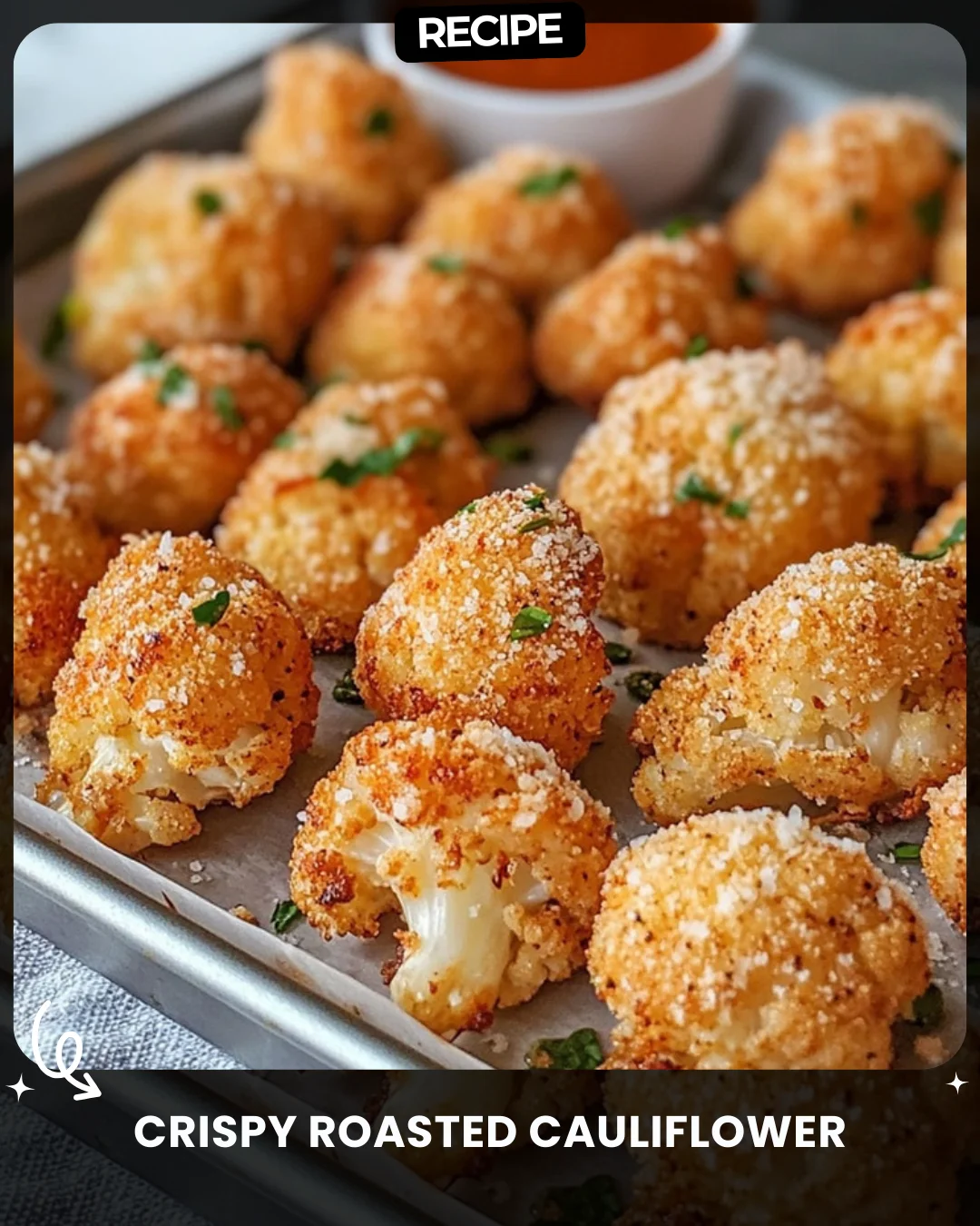 Crispy Roasted Cauliflower