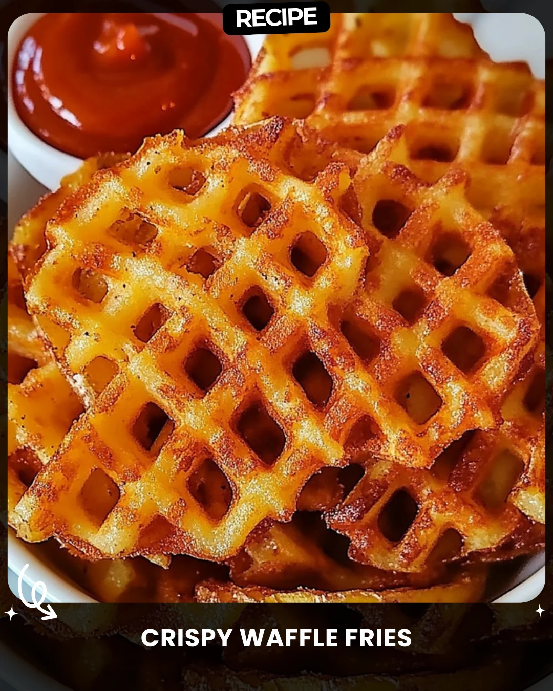 Crispy Waffle Fries