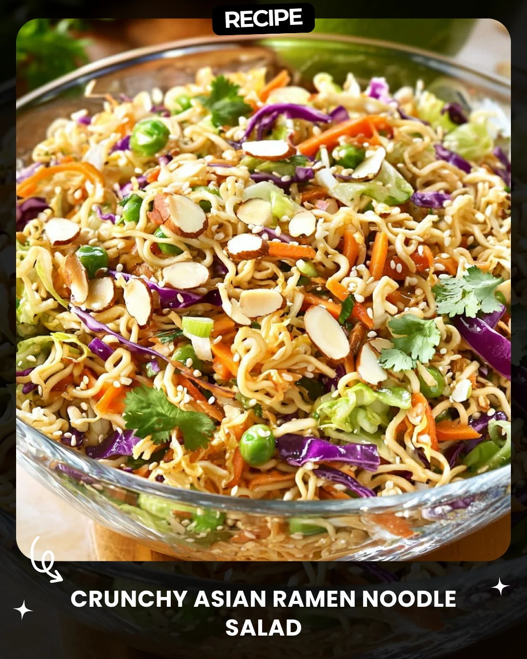 Crunchy Asian Ramen Noodle Salad
