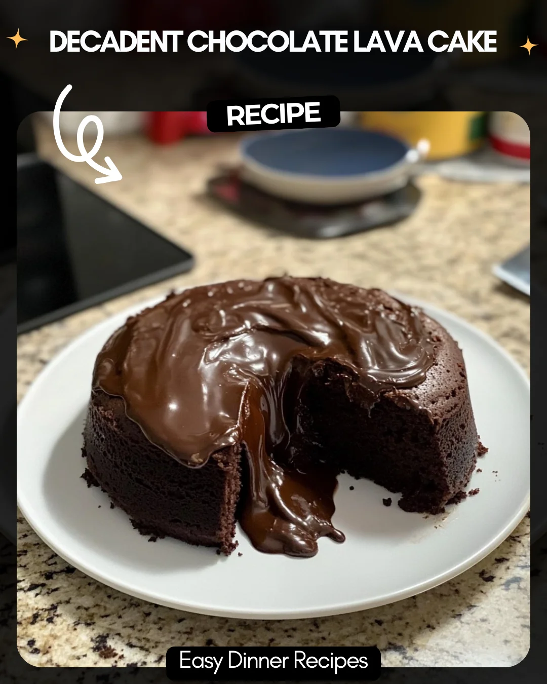 Decadent Chocolate Lava Cake
