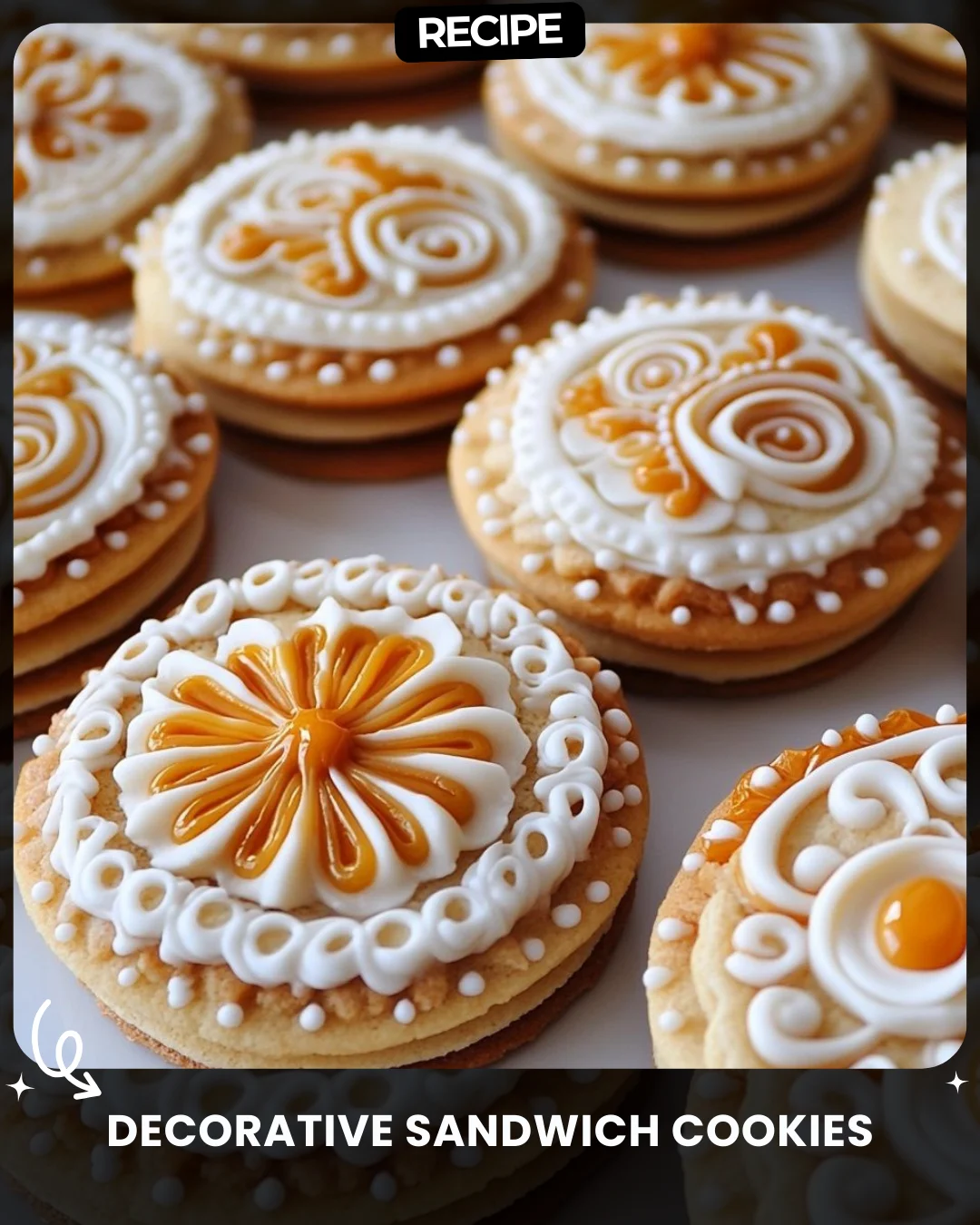 Decorative Sandwich Cookies
