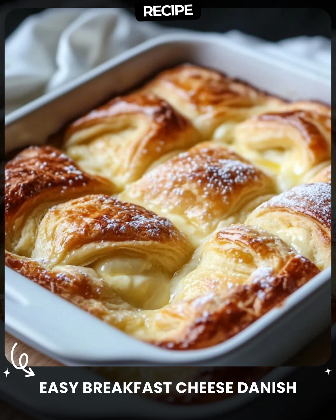 Easy Breakfast Cheese Danish