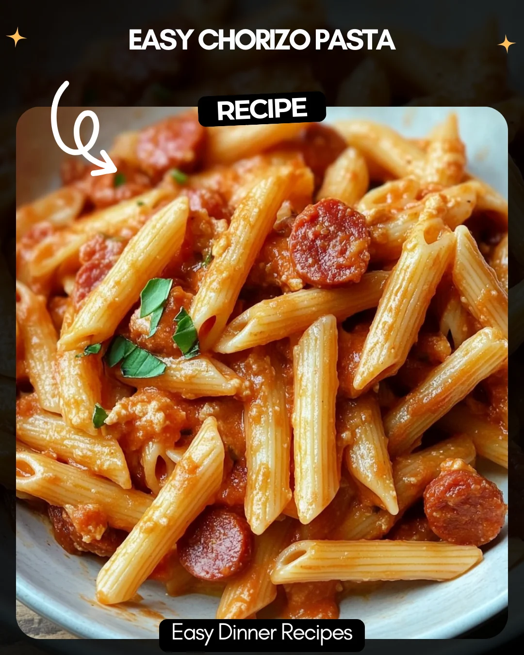 Easy Chorizo Pasta