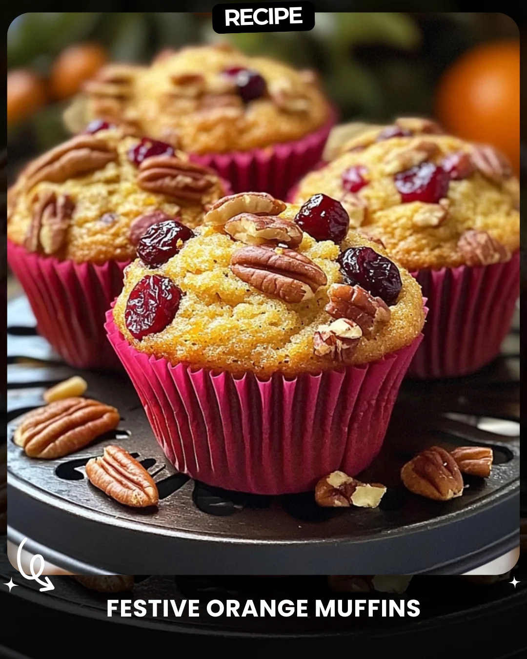 Festive Orange Muffins