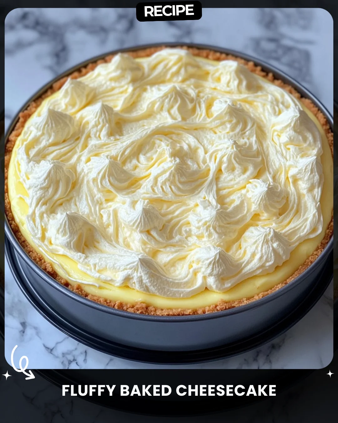 Fluffy Baked Cheesecake