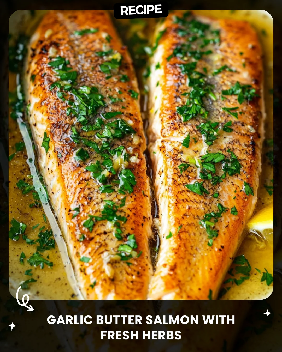 Garlic Butter Salmon with Fresh Herbs