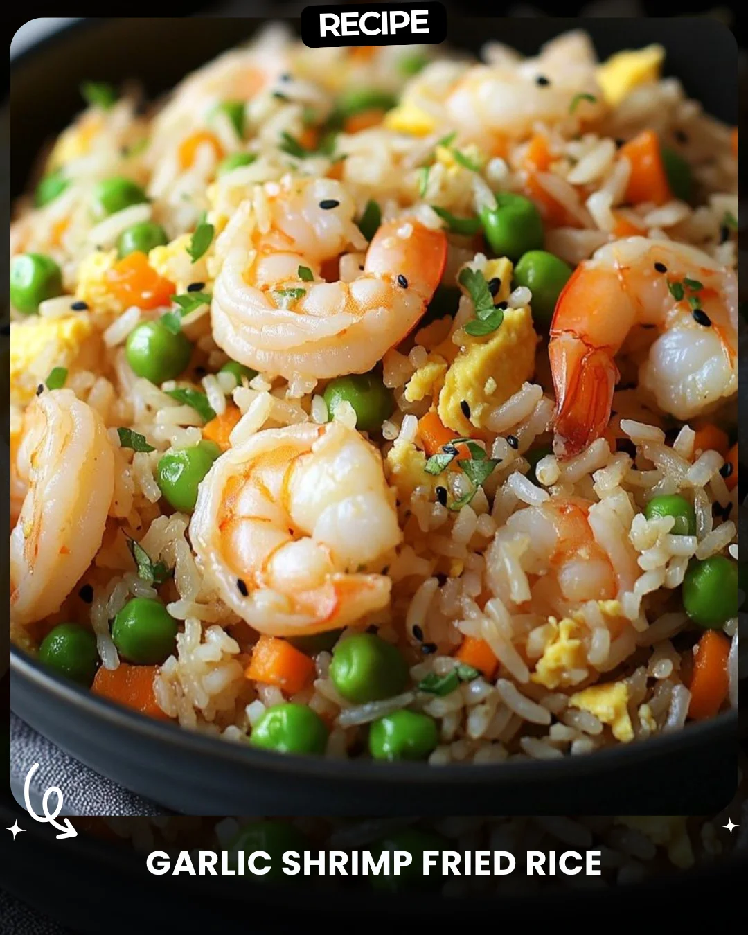 Garlic Shrimp Fried Rice