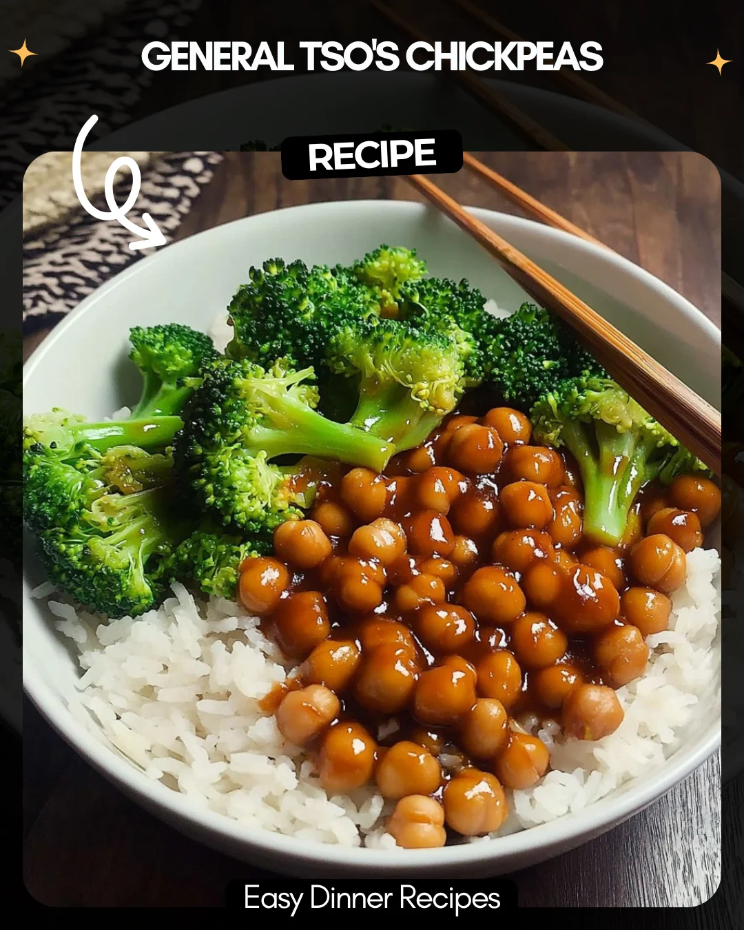General Tso’s Chickpeas