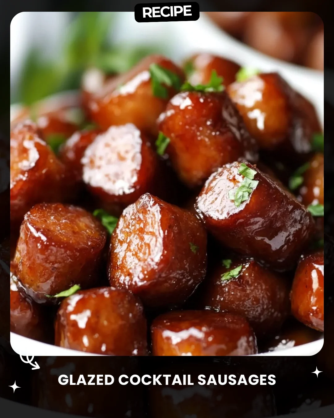 Glazed Cocktail Sausages