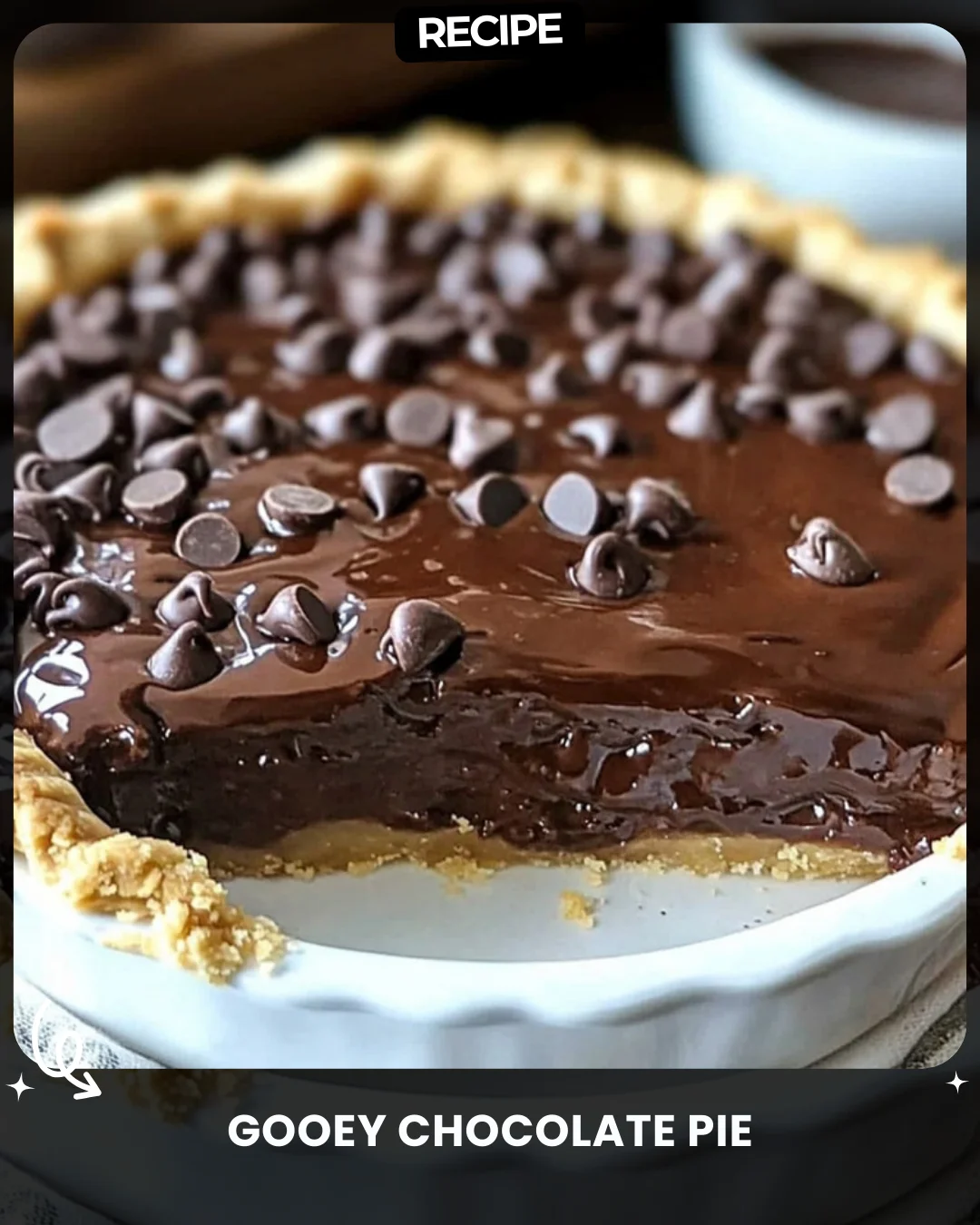 Gooey Chocolate Pie