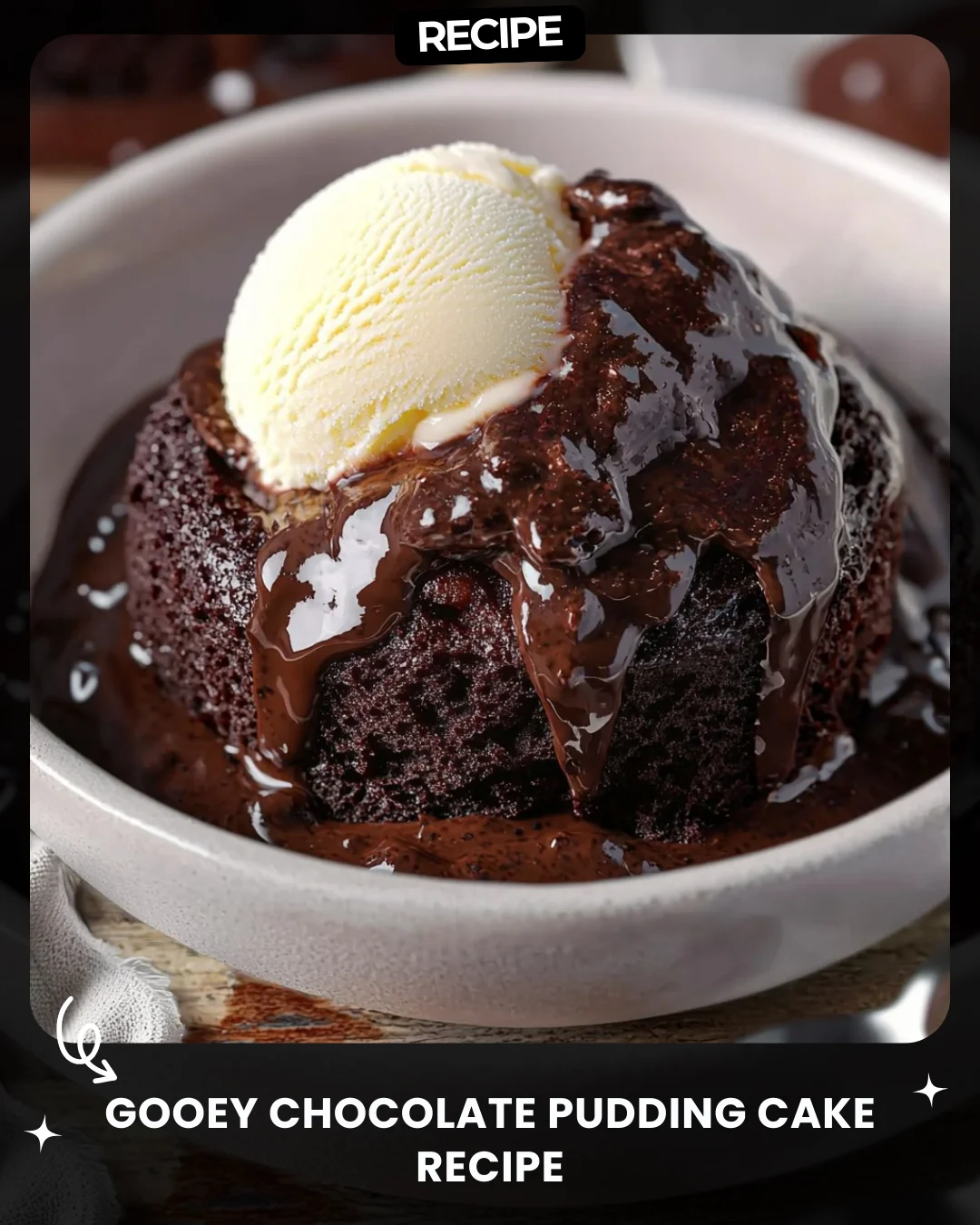 Gooey Chocolate Pudding Cake Recipe