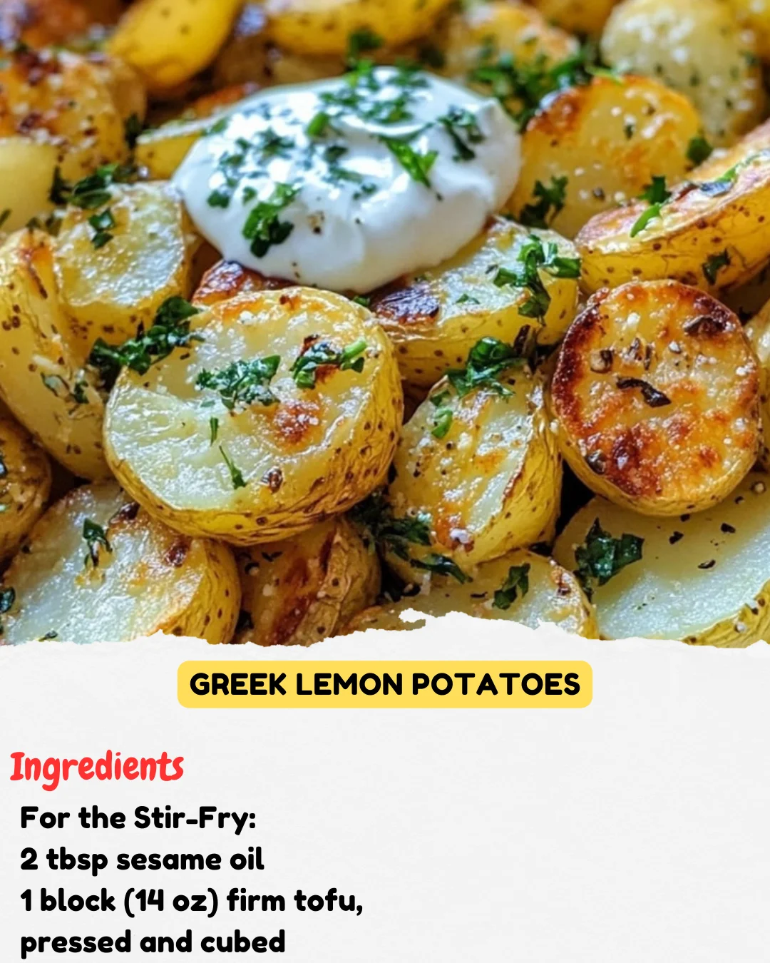 Greek Lemon Potatoes