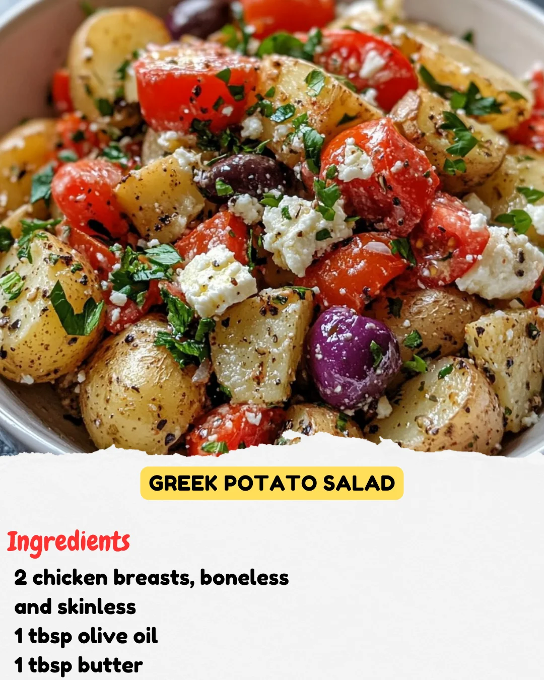 Greek Potato Salad